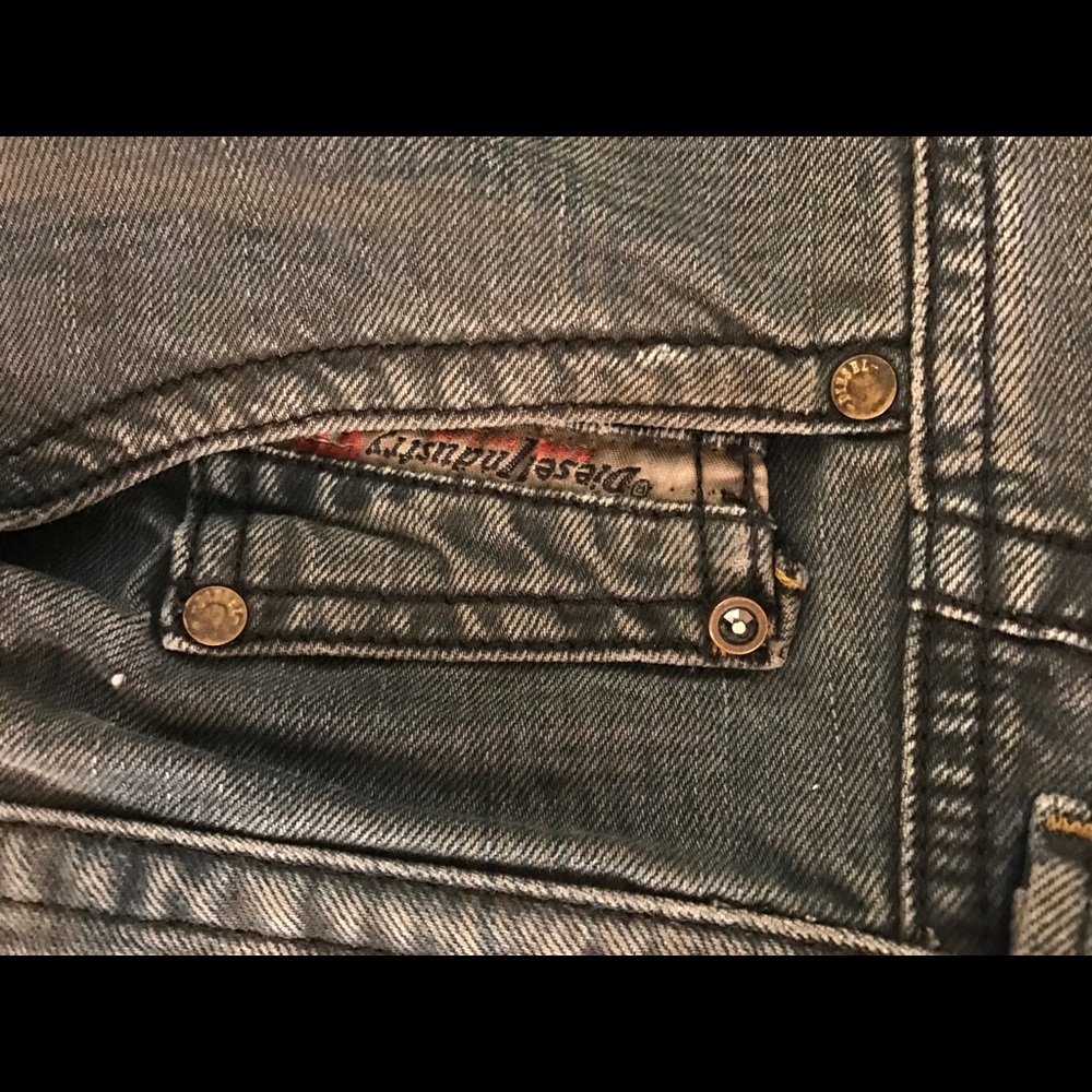 Diesel Jeans. Thavar slim/straight made in Italy. - Picture 6 of 8